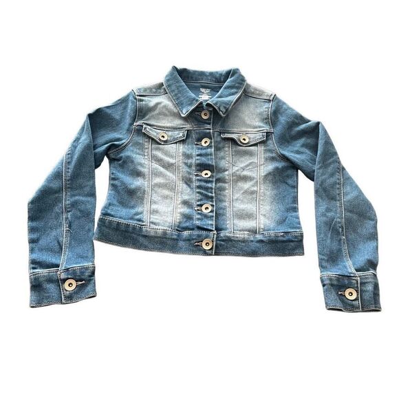 Girls Jean Jacket size 7-8 - Picture 1 of 5